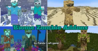 Biome Zombies Explorer Addon (1.19) – MCPE/Bedrock Mod