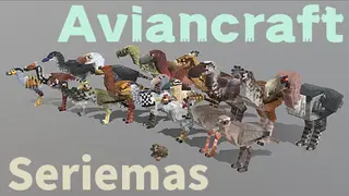 Aviancraft: Seriemas Addon (1.19) – MCPE/Bedrock Mod