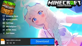 Anime Girl UI Pack (26.x, 1.21) – MCPE/Bedrock