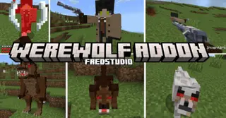 Werewolves: Curse of the Full Moon Addon (1.20, 1.19) – MCPE/Bedrock Mod
