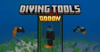 Diving Tools Addon (1.20, 1.19) – MCPE/Bedrock Mod