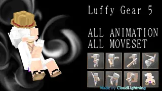 Luffy Gear 5 Addon (1.20, 1.19) – All Animation & Movement Set
