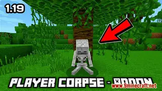 Poggy's Player Corpse Addon (1.20, 1.19) – MCPE/Bedrock Mod