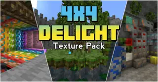 Delight [4x] Resource Pack (26.x, 1.21) – MCPE/Bedrock