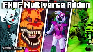 FNAF Multiverse Addon (1.19) – MCPE/Bedrock Mod