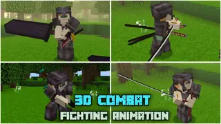 3D Combat Addon (26.x, 1.20) – MCPE/Bedrock Mod