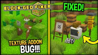 Block – Geo Fixer Addon (1.19, 1.18) – Realms Fix