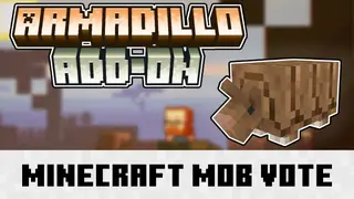 Armadillo Addon (1.20) – Minecraft Mob Vote 2023