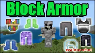 Block Armor Addon (1.20, 1.19) – MCPE/Bedrock Mod