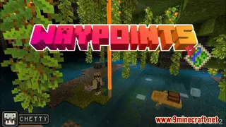 Chetty's Waypoints Addon (1.20, 1.19) – MCPE/Bedrock Mod