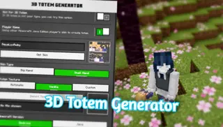 3D Totem Generator Addon (1.20) – MCPE/Bedrock Mod