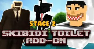Skibidi Toilet Characters Stage 2 Addon (1.20, 1.19) – MCPE/Bedrock Mod