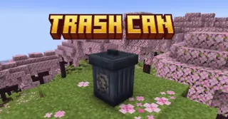 Trash Can Addon (1.20) – MCPE/Bedrock Mod