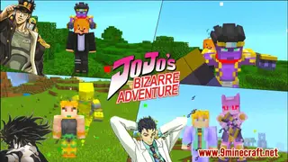 JoJo's Bizarre Adventure Stand Disc Addon (26.30+, 1.20) – MCPE/Bedrock Mod