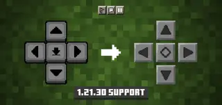 Stone D-pad Texture Pack (1.21, 1.20) – MCPE/Bedrock