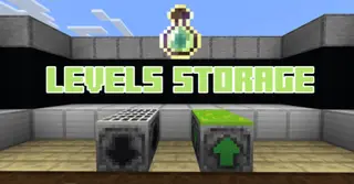 Levels Storage Addon (1.20) – MCPE/Bedrock Mod