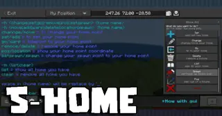SHome Addon (1.20) – MCPE/Bedrock Script