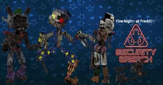 FNAF Security Breach Ruin Addon (1.20, 1.19) – MCPE/Bedrock Mod