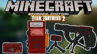 TF2 Stuff Addon (1.20, 1.19) – MCPE/Bedrock 3D Guns & Melees Mod