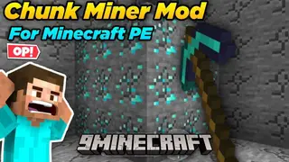 Minecraft But You Can Mine An Entire Chunk Addon (1.20) – MCPE/Bedrock Chunk Miner Mod