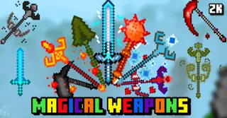 Magical Weapons Addon (1.20, 1.19) – MCPE/Bedrock Mod
