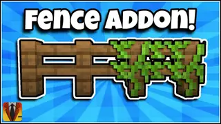 Vine Covered Fences Addon (1.20, 1.19) – MCPE/Bedrock Mod