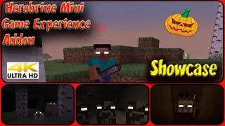 The Herobrine MiniGame Experience Addon (1.19) – MCPE/Bedrock Mod