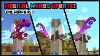 Magical Wands Addon (1.19) – MCPE/Bedrock Mod