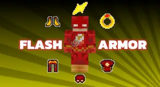 Flash Armor Addon (1.19) – MCPE/Bedrock Mod
