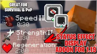 Mob Effects HUD Texture Pack (1.21, 1.20) – MCPE/Bedrock