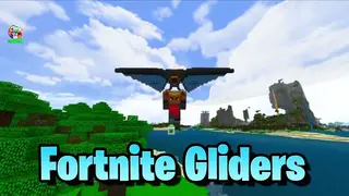 Fortnite Gliders Addon (1.19) – MCPE/Bedrock Mod