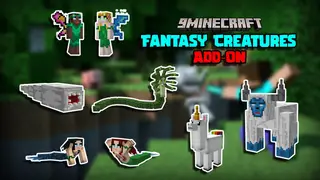Fantasy Creatures Addon (1.19) – MCPE/Bedrock Mod