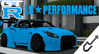 Nissan GTR R-35 LB Performance Kit Addon (1.19) – MCPE/Bedrock Mod