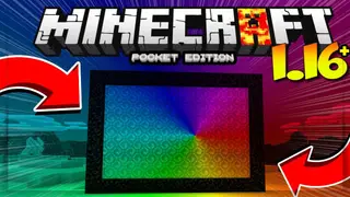 RGB Nether Portals Texture Pack (1.21, 1.20) – MCPE/Bedrock