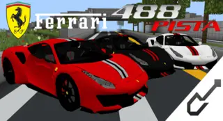 Ferrari Pista Addon (1.19) – MCPE/Bedrock Mod