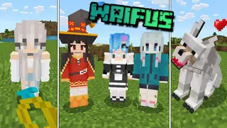 TInfiniteMinds's Waifus Addon (1.19) – MCPE/Bedrock Mod