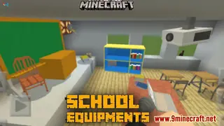 School Equipment Addon (1.19) – MCPE/Bedrock Mod