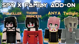 Spy x Family Addon (1.19) – MCPE/Bedrock Mod