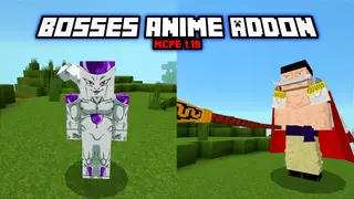 Bosses Anime Addon (1.19) – MCPE/Bedrock Mod