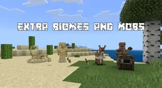 Extra Biomes & Mobs Addon (1.19) – MCPE/Bedrock Mod