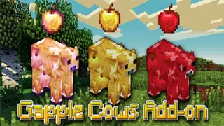 Gapple Cows Addon (1.19) – MCPE/Bedrock Mod