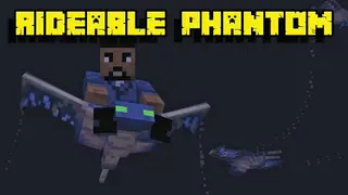 Rideable Phantom Addon (1.19) – MCPE/Bedrock Mod
