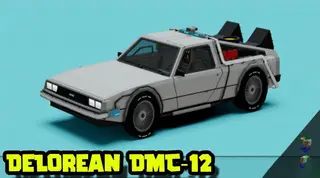 DeLorean DMC-12 Addon (1.19) – MCPE/Bedrock Car Mod