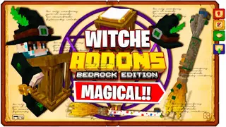 WitchCraft Addon (1.19) – MCPE/Bedrock Mod
