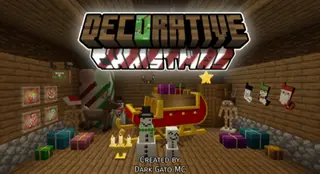 Decorative Christmas Addon (1.19) – MCPE/Bedrock Mod