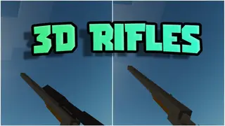 3D Rifles Addon (1.19) – MCPE/Bedrock Mod