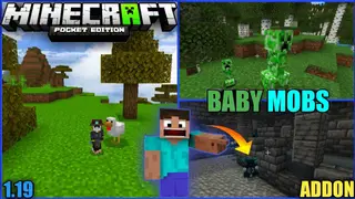 Baby Mobs Addon (1.19) – MCPE/Bedrock Mod
