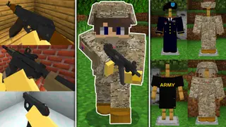 U.S. Army Uniform Addon (1.19) – MCPE/Bedrock Mod