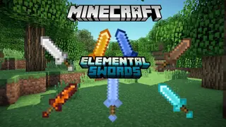 Elemental Swords Addon (1.19) – MCPE/Bedrock Mod