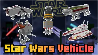 Star Wars Vehicle Addon (1.19) – MCPE/Bedrock Mod